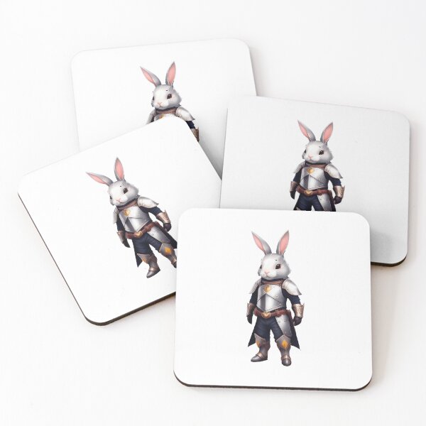 Item preview, Adorable rabbit knight designed and sold by Harmonysens.