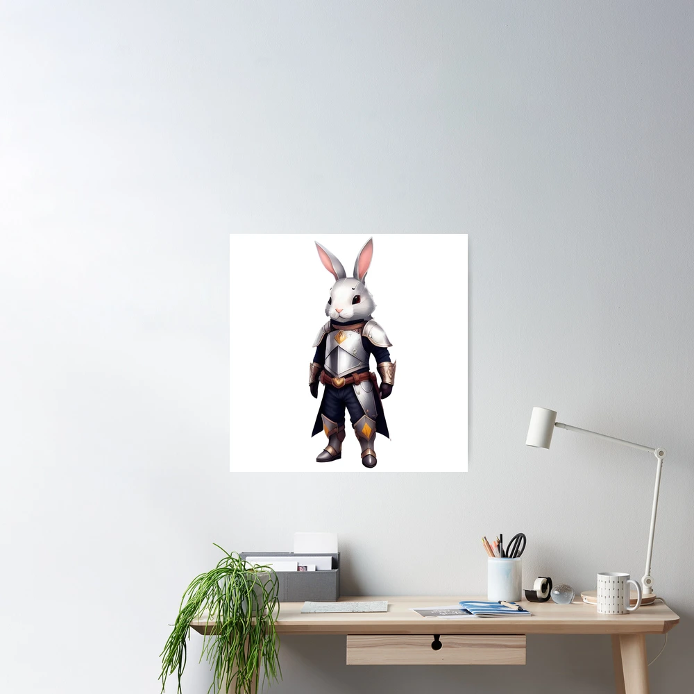 Cute Rabbit Knight – Diamond Painting