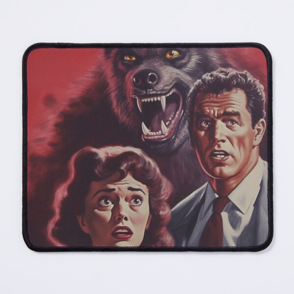 Item preview, Fear the Werewolf - B-Movie Inspired Horror designed and sold by ZenEverAI.