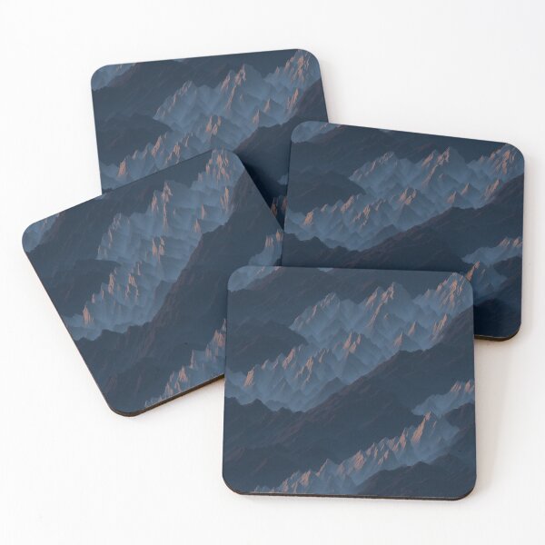 Item preview, Mountainous terrain designed and sold by Wombatian.
