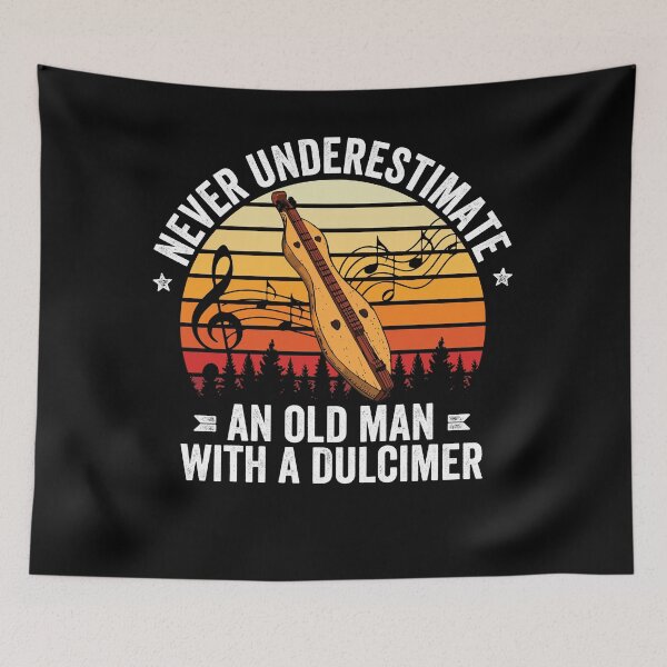Item preview, dulcimer instrument funny gift for dulcimer players designed and sold by nubiguru.