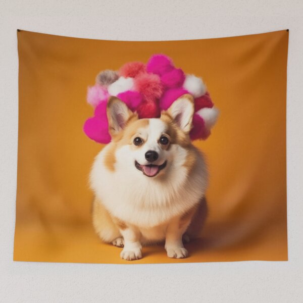 Item preview, Conny the fashion corgi designed and sold by DigitalArties.