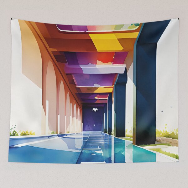 Item preview, Abstract Colonnade designed and sold by Arkneer.