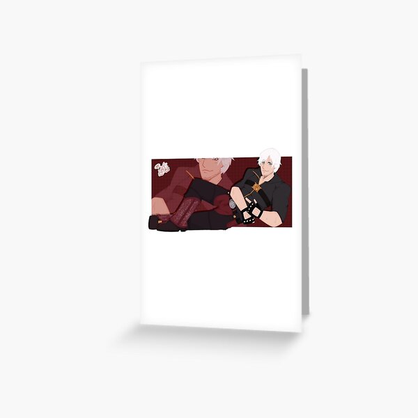 Devil May Cry - Dante and Vergil Greeting Card by Azrael Art