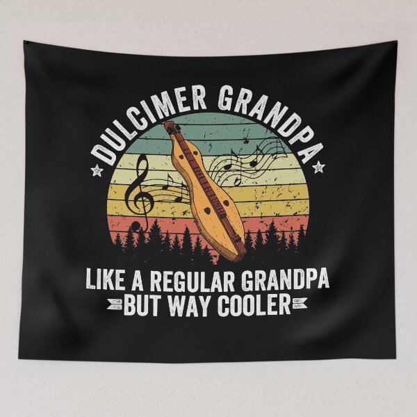 Item preview, dulcimer instrument - dulcimer grandpa like regular grandpa but way cooler designed and sold by nubiguru.