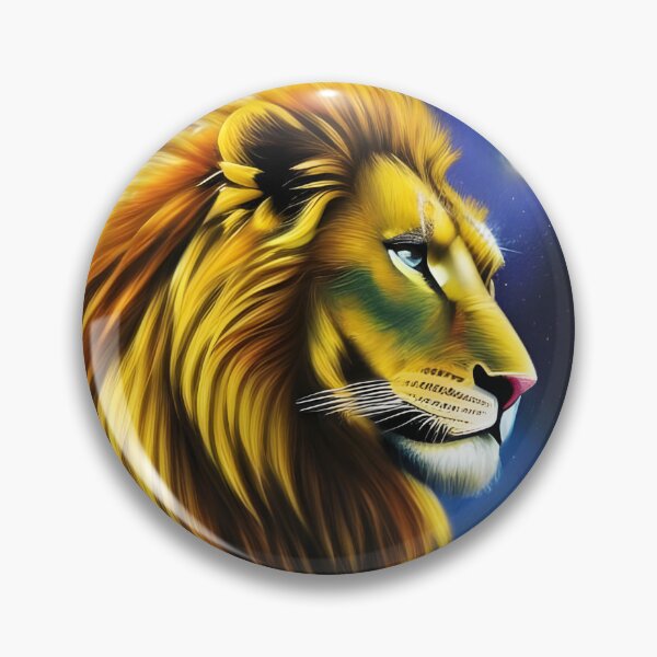 Item preview, Star Lion, empaste, Ai Generated Art designed and sold by ACC .
