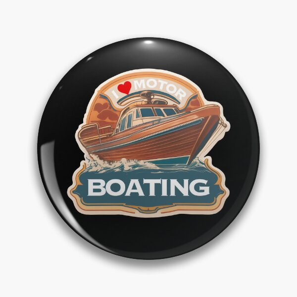 Artikelvorschau, I Love Motor Boating | Funny Boater entworfen und verkauft von ro83land.