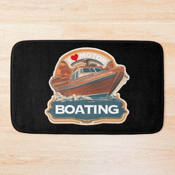 Item preview, I Love Motor Boating | funny boater designed and sold by ro83land.