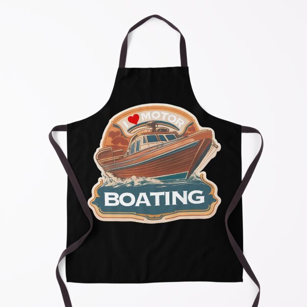 Item preview, I Love Motor Boating | funny boater designed and sold by ro83land.
