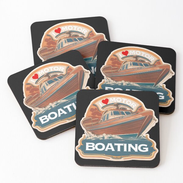 Artikelvorschau, I Love Motor Boating | Funny Boater entworfen und verkauft von ro83land.