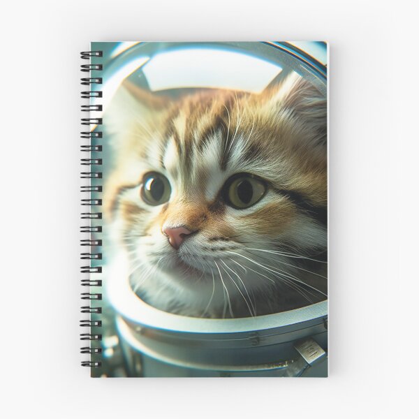 Aperçu de l'œuvre Cute Space Cat In Astronaut Suit créée et vendue par AdrianGrosu.