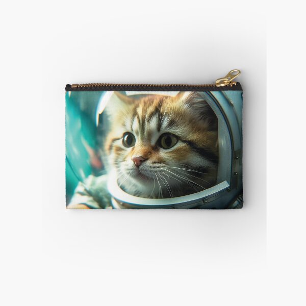 Item preview, Cute Space Cat In Astronaut Suit designed and sold by AdrianGrosu.