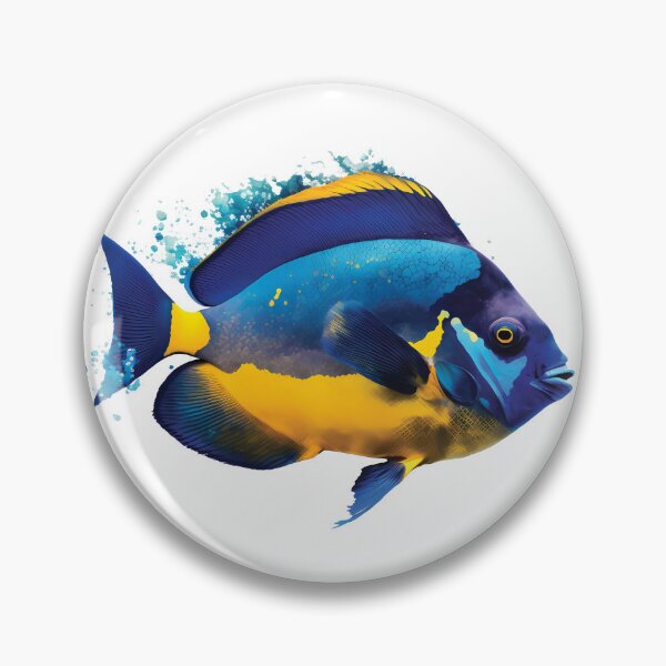 Artikelvorschau, Blue Tang, Beautiful and Famous Sea Creature entworfen und verkauft von MVDigitalArt.