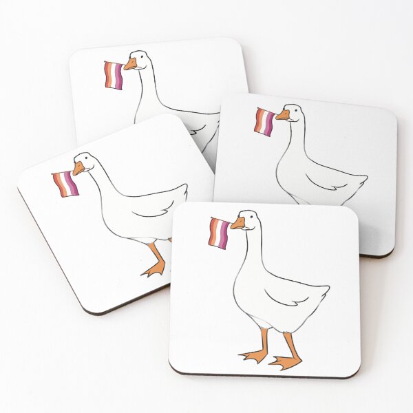 Item preview, Lesbian Pride Goose designed and sold by Silly-lil-goose.