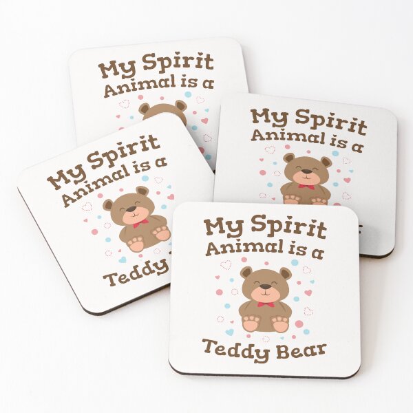 Item preview, My Spirit Animal Is a Teddy Bear designed and sold by jaygo.
