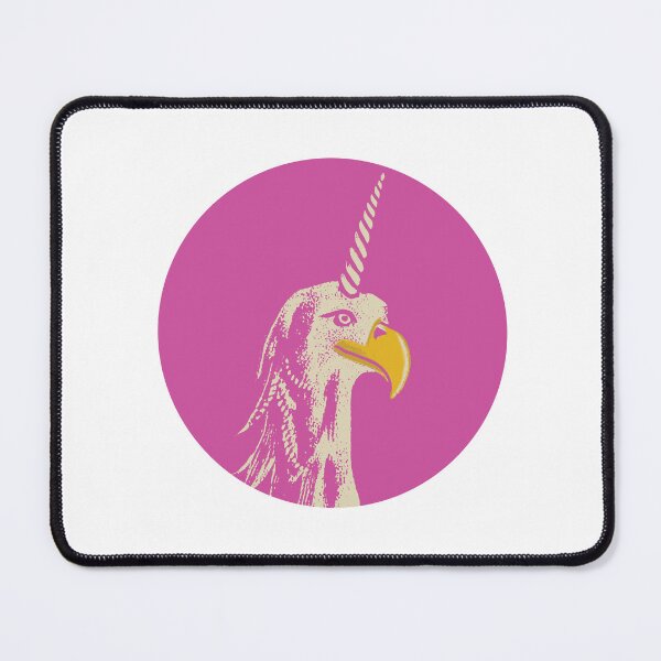 Item preview, The Magnificent Narweagle - Mythical Beast - Narwhal And Eagle designed and sold by SorryFrog.