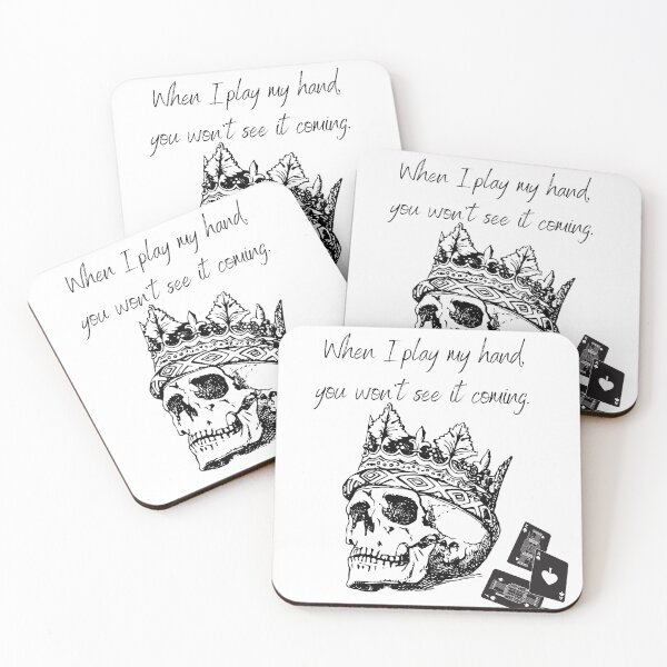 Item preview, When I play my hand... designed and sold by Ratwithwings.