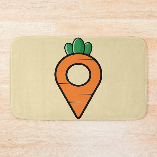 Item preview, Carrot location sign on the map  designed and sold by Donutlovers.