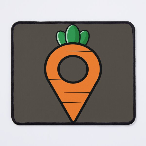 Item preview, Carrot location sign on the map designed and sold by Donutlovers.
