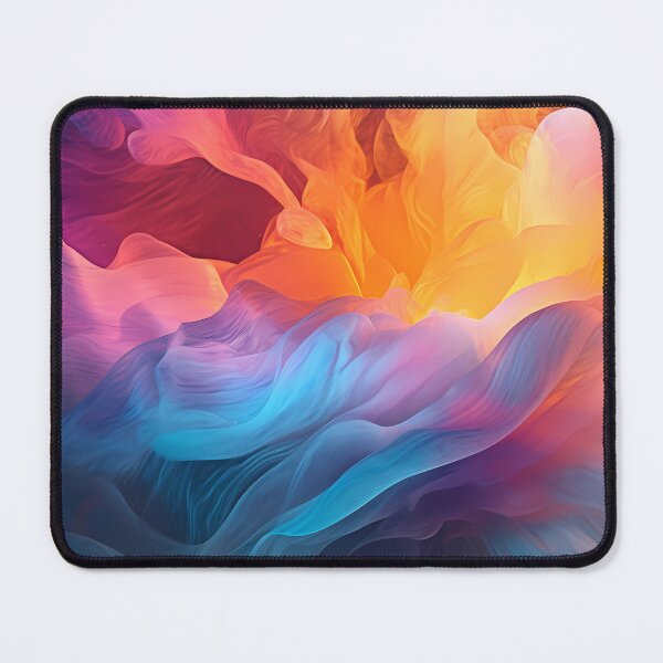 Item preview, Vibrant Abstract Waves I designed and sold by StudioOfAiArts.