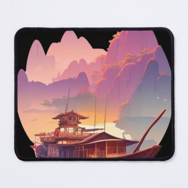 Item preview, a boat in the river of Ninh Binh designed and sold by You Are Enough Art.
