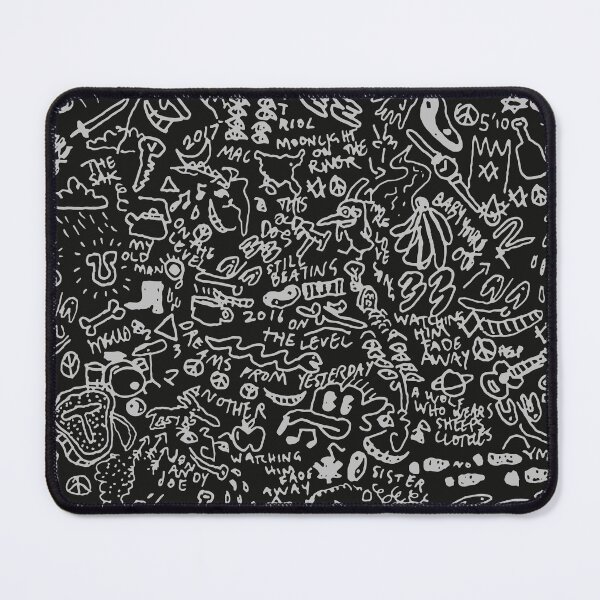 Item preview, Mac DeMarco This Old Dog Grey Doodle designed and sold by That-Indie-Guy.