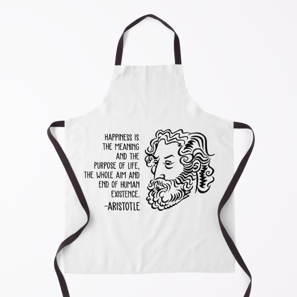 Item preview, Aristotle Wisdom Quotes - Happiness designed and sold by CMTees.
