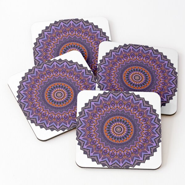 Item preview, Lovely Purple Mandala of the Sea designed and sold by MikoMiko-kokoro.