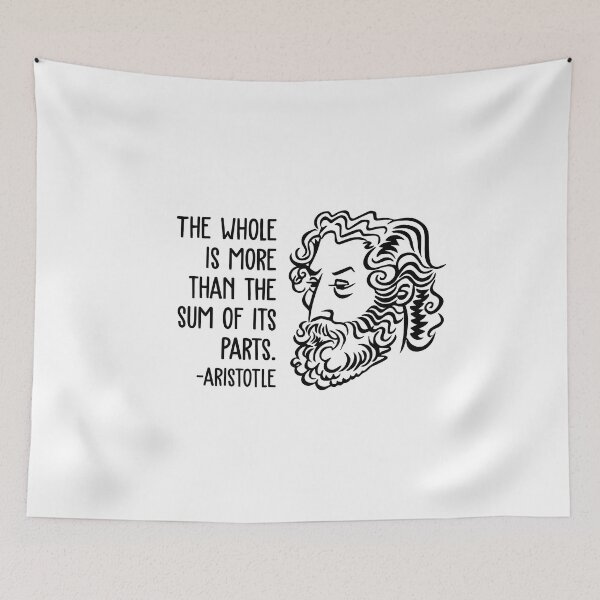 Item preview, Aristotle Wisdom Quotes - The Whole designed and sold by CMTees.
