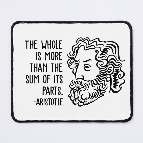 Item preview, Aristotle Wisdom Quotes - The Whole designed and sold by CMTees.