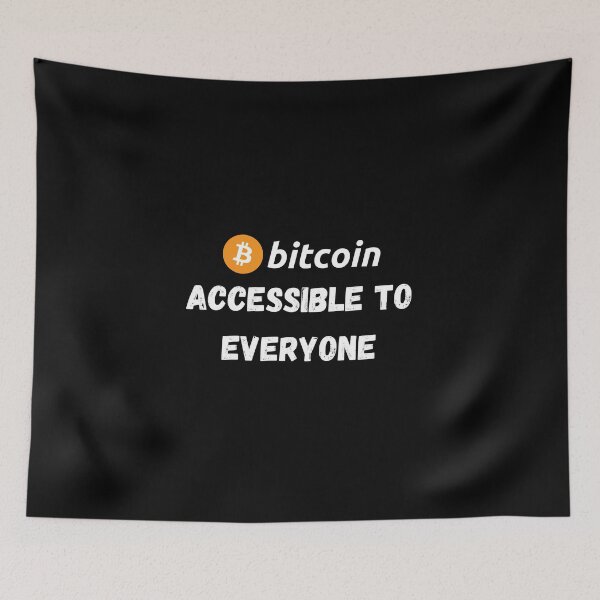 Item preview, Bitcoin - Accessible To Everyone Design designed and sold by RektRepublic.