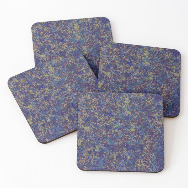 Item preview, Yellow blue purple feathers  designed and sold by awsomepatterns.