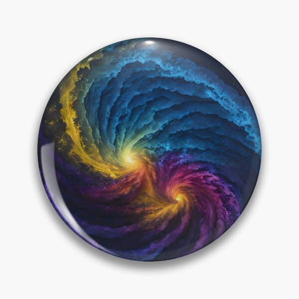 Item preview, Cosmic Cradle Starseed - Abstract Watercolor Galaxy Painting - 4K Luminous Nebula Artwork designed and sold by ElLocoMus.