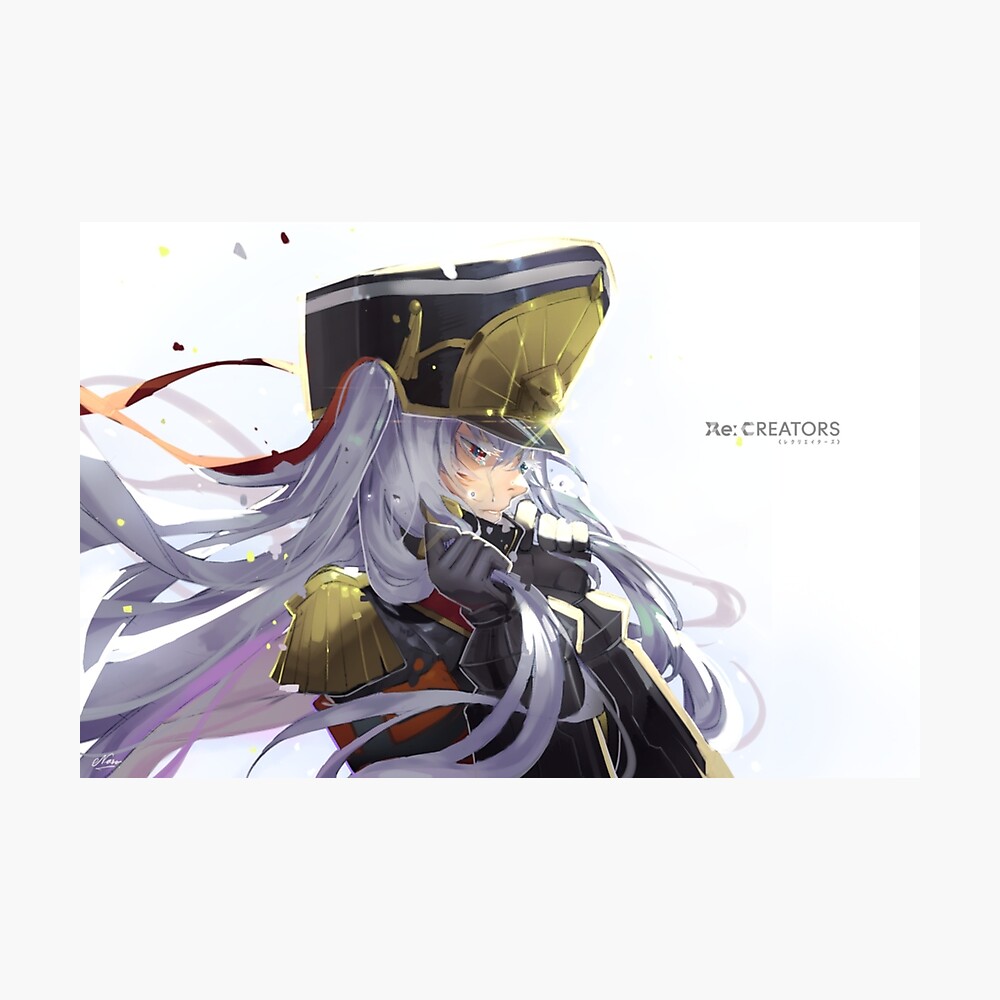 Re:Creators fanart (not by me!) Charon got into our world... but on Altair'  side... wonder how Selesia gonna deal with thi… | Gambar karakter, Seni  anime, Animasi