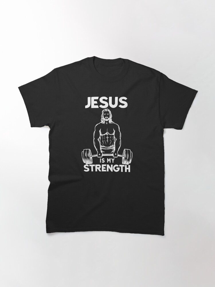 Thumbnail 3 of 7, Classic T-Shirt, Jesus Top designed and sold by ChristlikeMerch.