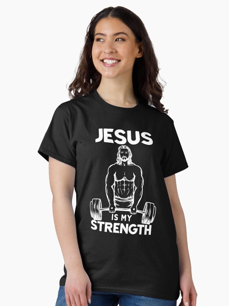 Thumbnail 1 of 7, Classic T-Shirt, Jesus Top designed and sold by ChristlikeMerch.