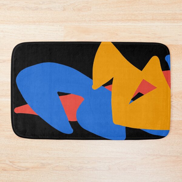 Item preview, Hand-Drawn Red Yellow Blue Abstract Art designed and sold by HydeZero.