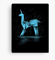 HUMAN OR REPLICANT Canvas Print