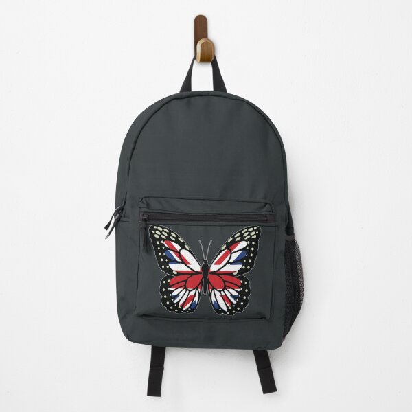 Item preview, Great britain flag on a monarch butterfly designed and sold by Donutlovers.