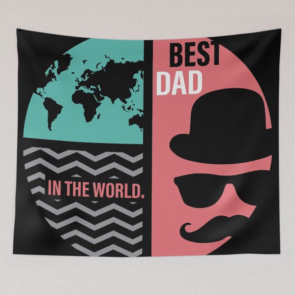 Item preview, Best Dad Father's Day designed and sold by RinrinDesigns.