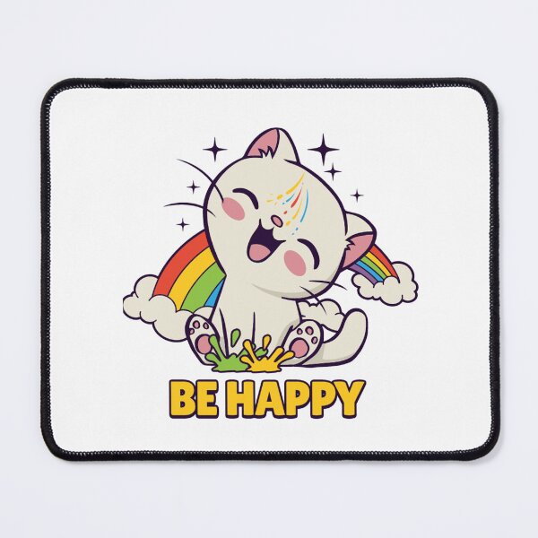 Item preview, Be happy kawaii cute designed and sold by Lakki-s.