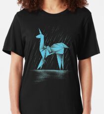 MENSCHLICH ODER REPLIZANT Slim Fit T-Shirt