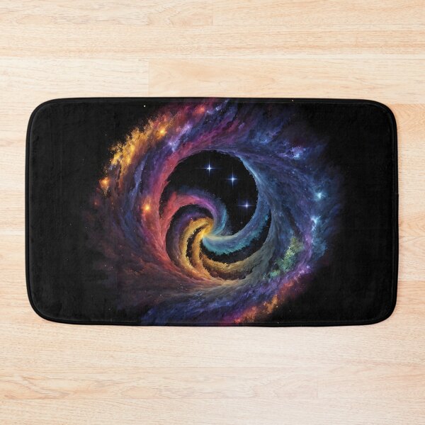 Item preview, Multicolored Nebula Tapestry: Starseed in Cosmic Cradle - 4K Abstract Art designed and sold by ElLocoMus.