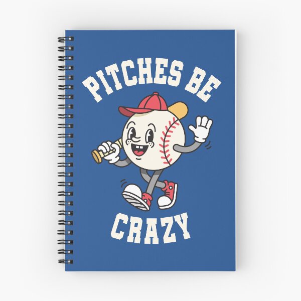 Item preview, Funny Vintage Baseball Artwork: Pitches Be Crazy! designed and sold by hadleyfoo.