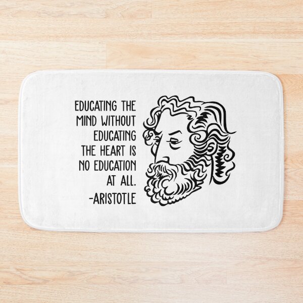 Item preview, Aristotle Wisdom Quotes - Educating the Heart designed and sold by CMTees.