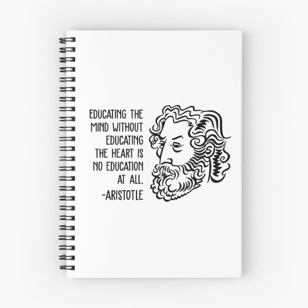 Item preview, Aristotle Wisdom Quotes - Educating the Heart designed and sold by CMTees.