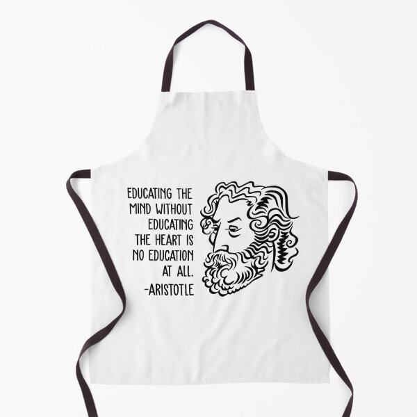 Item preview, Aristotle Wisdom Quotes - Educating the Heart designed and sold by CMTees.
