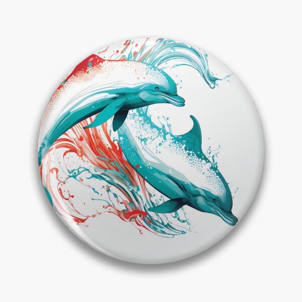 Artikelvorschau, Dolphins, Intelligent and Friendly Mammals entworfen und verkauft von MVDigitalArt.