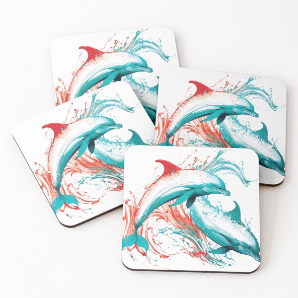 Artikelvorschau, Dolphins, Intelligent and Friendly Mammals entworfen und verkauft von MVDigitalArt.