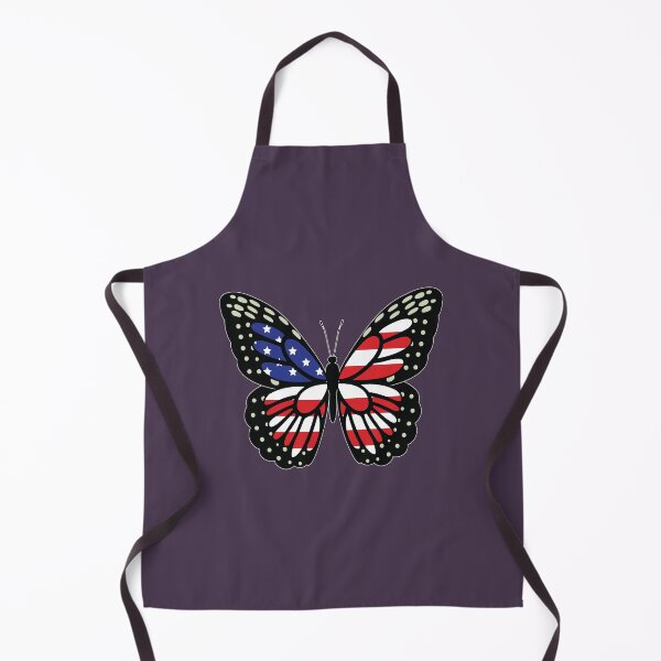 Item preview, American flag on a monarch butterfly designed and sold by Donutlovers.